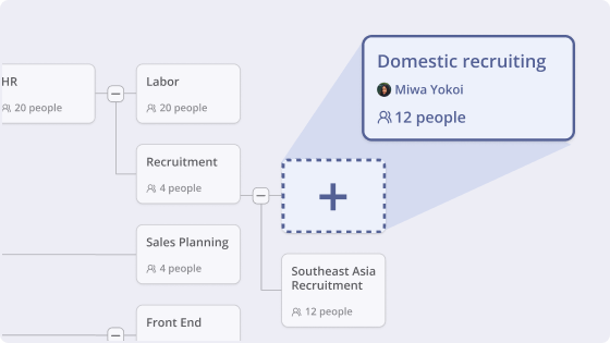 Organization Planning UI image